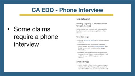 California edd interview questions. Things To Know About California edd interview questions. 